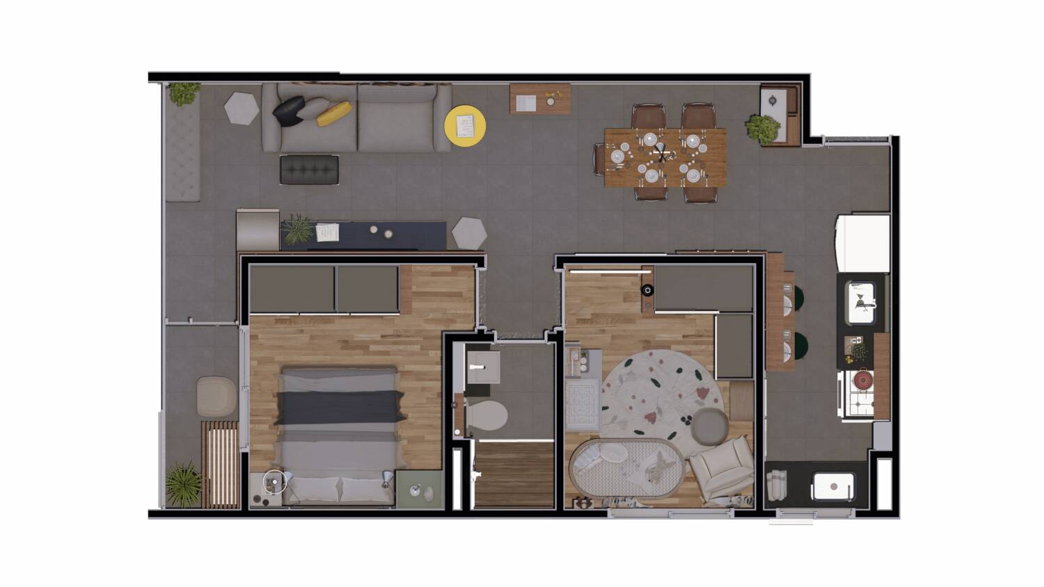 Apartamento à venda com 2 quartos, 50m² - Foto 14